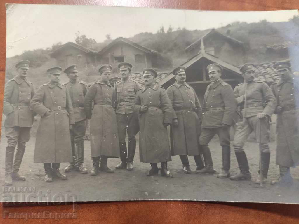 Photo card 30,12,1917 officers uniform. Inscribed with price 19.00 BGN | € 9.71 Photo card 30,12,1917 officers uniform. Inscribed with price 19.00 BGN | € 9.71