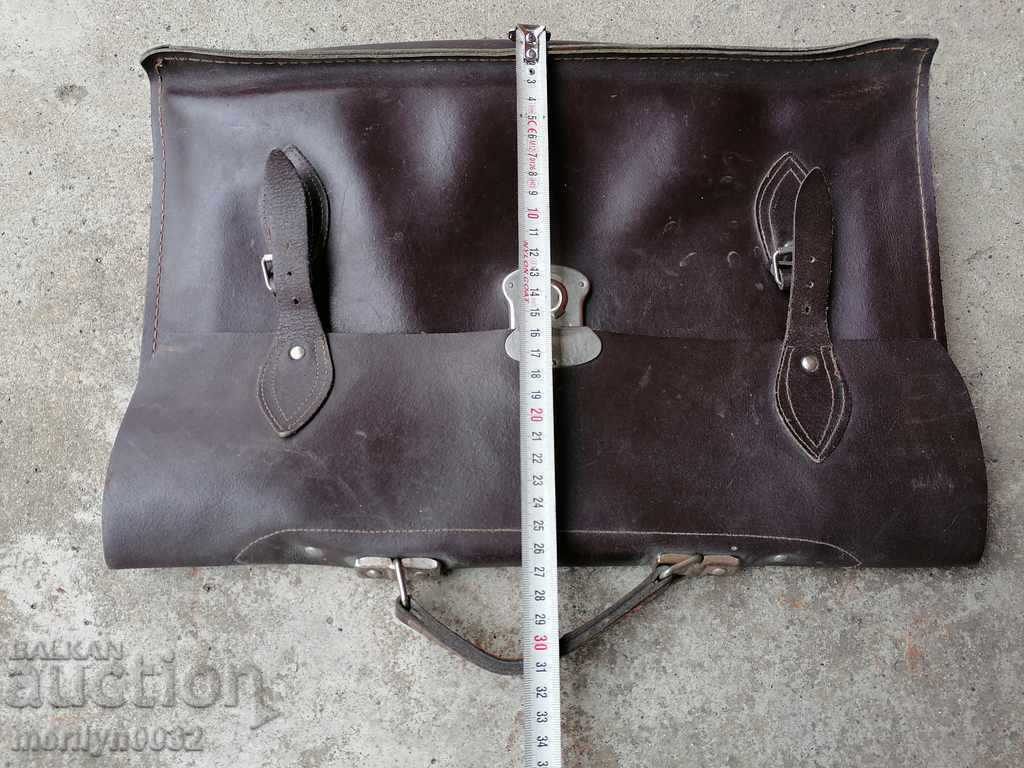 Δερμάτινη τσάντα, πορτοφόλι, πορτοφόλι, πορτοφόλι Kingdom of Bulgaria με τιμή 79.00 BGN | € 40.39