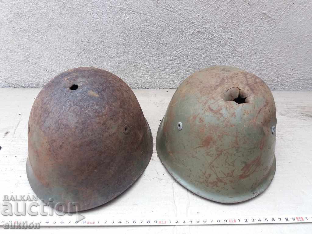 SET OF TWO MILITARY HELMETS - BA with price 11.99 BGN | € 6.13 SET OF TWO MILITARY HELMETS - BA with price 11.99 BGN | € 6.13