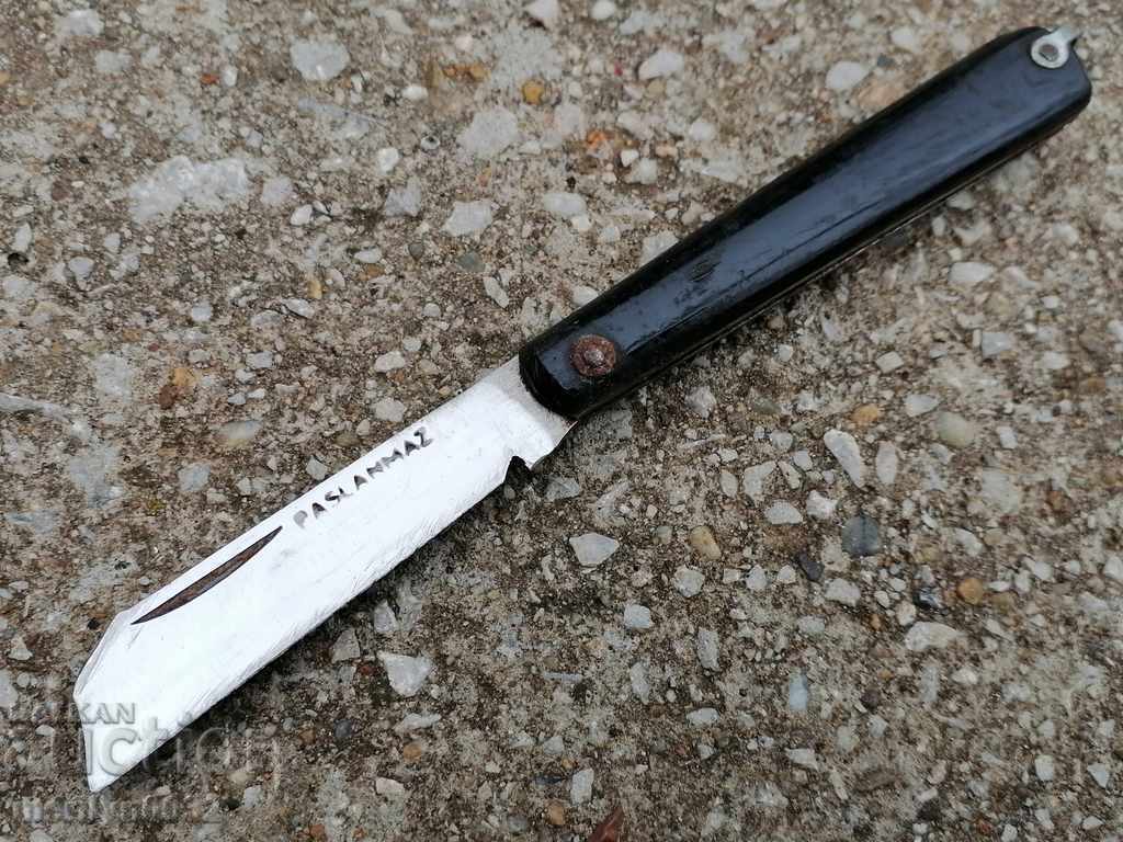 Old vine leg with bakelite cherries, knife - 7 Old vine leg with bakelite cherries, knife - 7