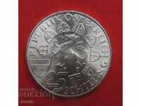 25 шилинга Австрия сребро 1959 г. КАЧЕСТВО - AUNC