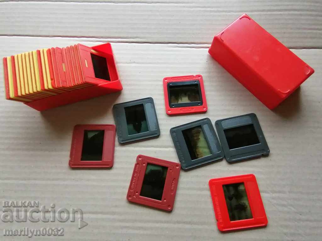 Auction Slide 25 pcs. 70s Poland PRC Auction Slide 25 pcs. 70s Poland PRC