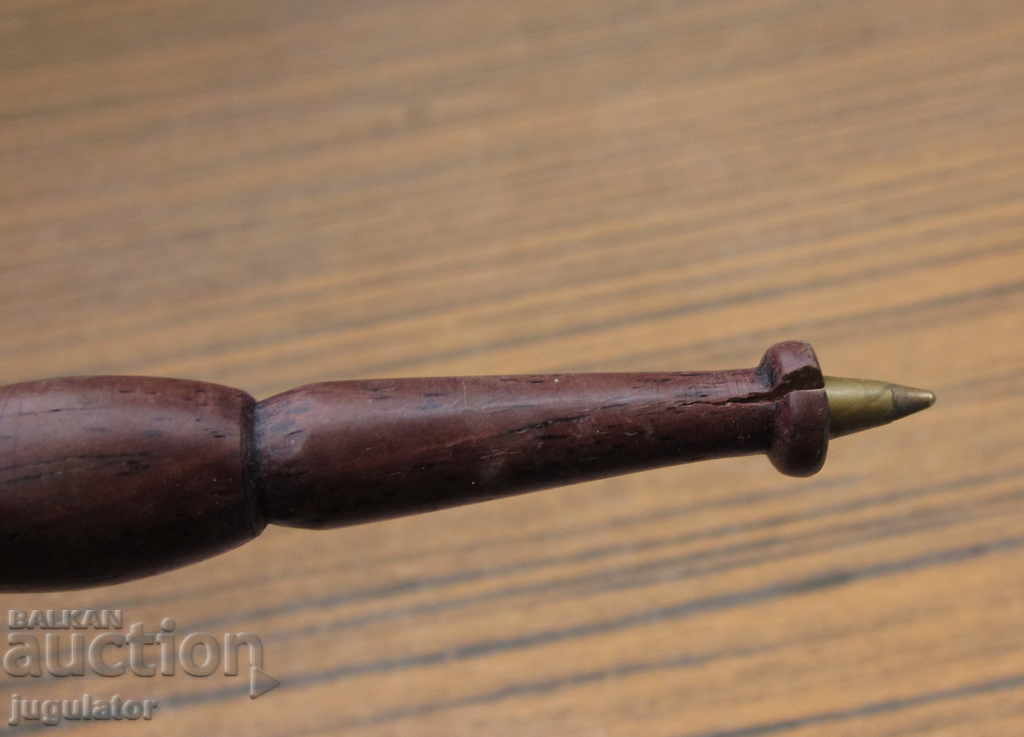 old ebony pen - ebony wood pen - 6