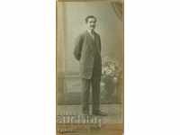 OLD PHOTO - CARDBOARD - H. HERSHKOVICH - PLOVDIV - 1335