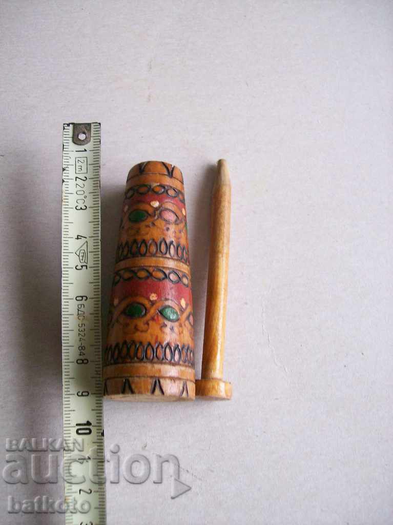 An old little souvenir - a bowl for beating butter with price 2.00 BGN | € 1.02 An old little souvenir - a bowl for beating butter with price 2.00 BGN | € 1.02