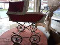 retro baby carriage 1960