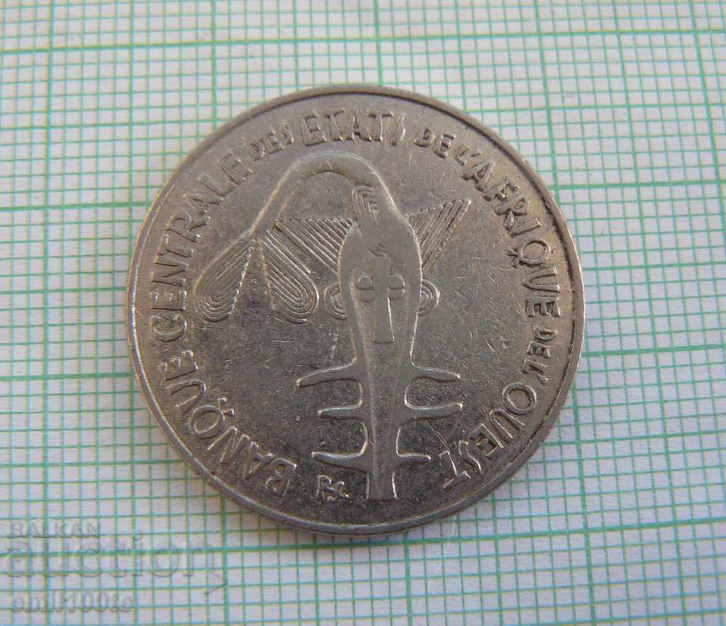 Auction 100 francs 1996 West Africa Auction 100 francs 1996 West Africa