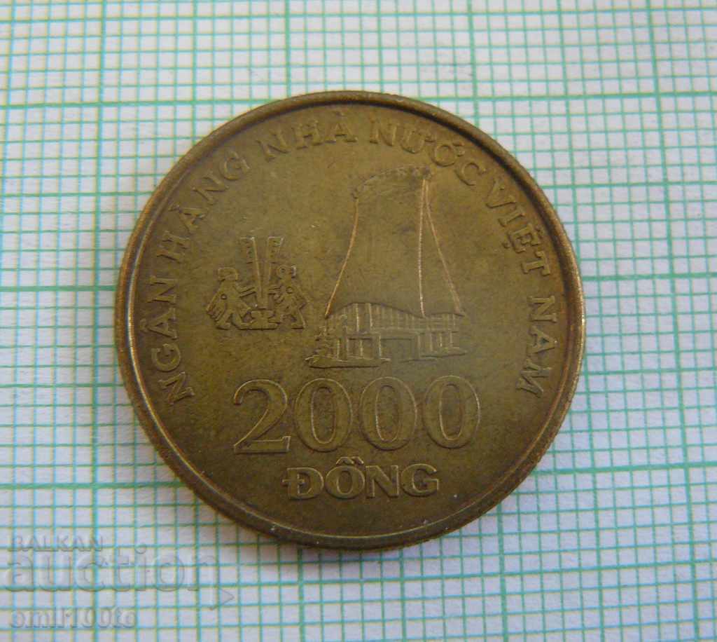 2000 dong 2003 Vietnam