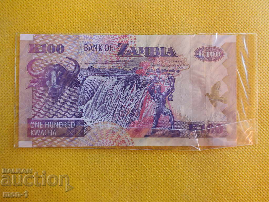 ZAMBIA 100 KWACHA 2008 UNC cu preț € 2.00 | 3.91 BGN ZAMBIA 100 KWACHA 2008 UNC cu preț € 2.00 | 3.91 BGN