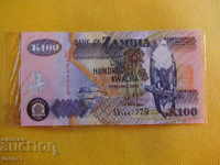 ЗАМБИЯ 100 КВАЧА 2008 UNC