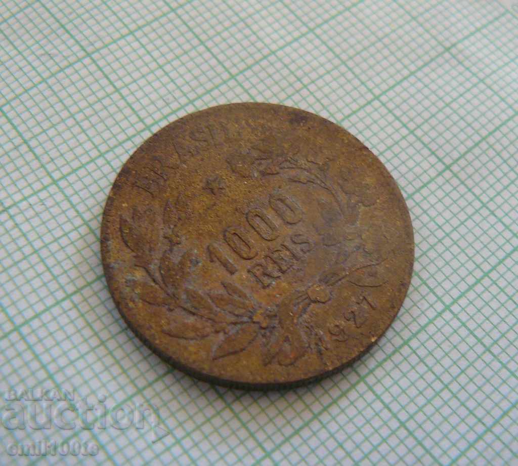 1000 flight 1927 Brazil with price 3.50 BGN | € 1.79 1000 flight 1927 Brazil with price 3.50 BGN | € 1.79