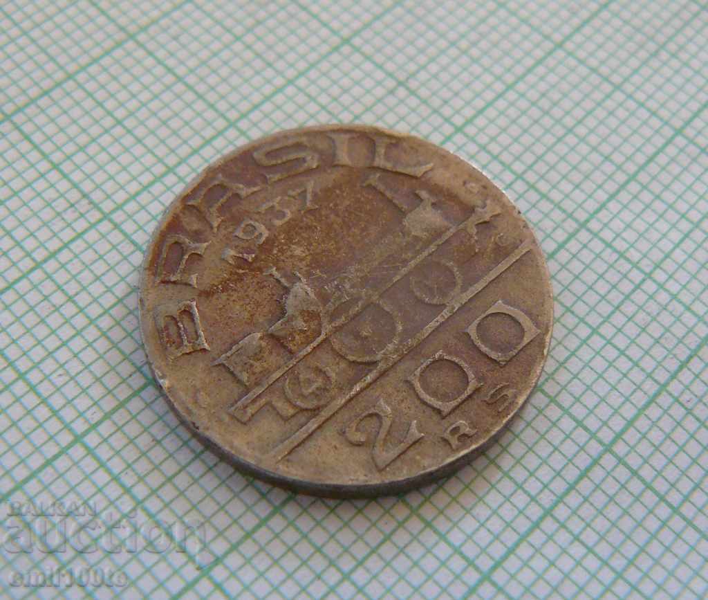 200 flight 1937 Brazil with price 2.00 BGN | € 1.02 200 flight 1937 Brazil with price 2.00 BGN | € 1.02