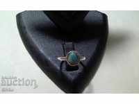 Christmas discount Ring stone resembling turquoise