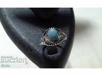 Christmas discount Ring blue stone looks like turquoise