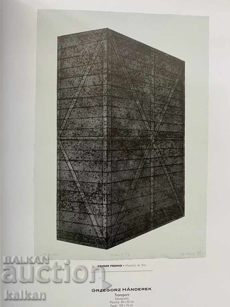 Delivery of Rare catalog from the national biennial of graphics CAIXANOVA Delivery of Rare catalog from the national biennial of graphics CAIXANOVA