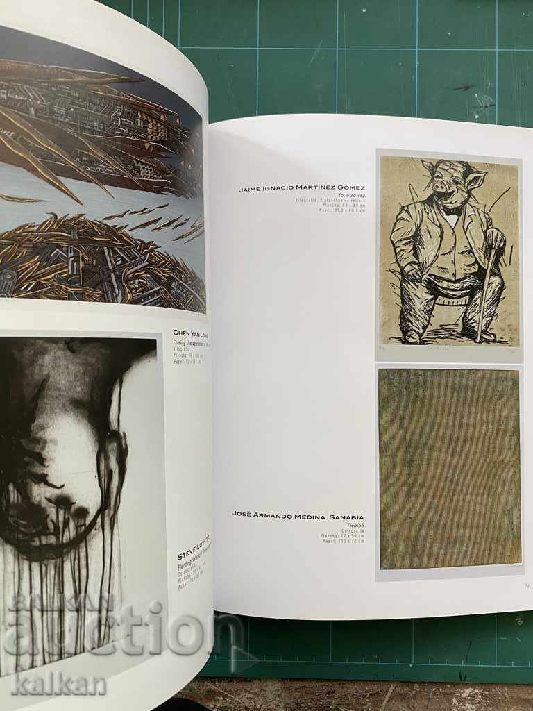 Rare catalog from the national biennial of graphics CAIXANOVA - 5 Rare catalog from the national biennial of graphics CAIXANOVA - 5