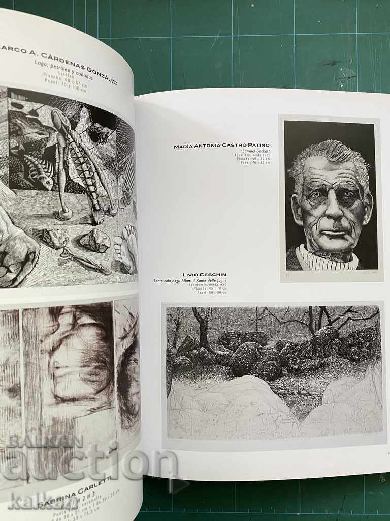 Rare catalog from the national biennial of graphics CAIXANOVA - 6 Rare catalog from the national biennial of graphics CAIXANOVA - 6