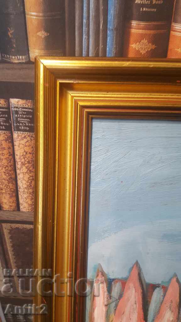 Picture Oil on Fazer 90x63cm Εκκλησίες Al. Nevski και St. Sofia - 5 Picture Oil on Fazer 90x63cm Εκκλησίες Al. Nevski και St. Sofia - 5