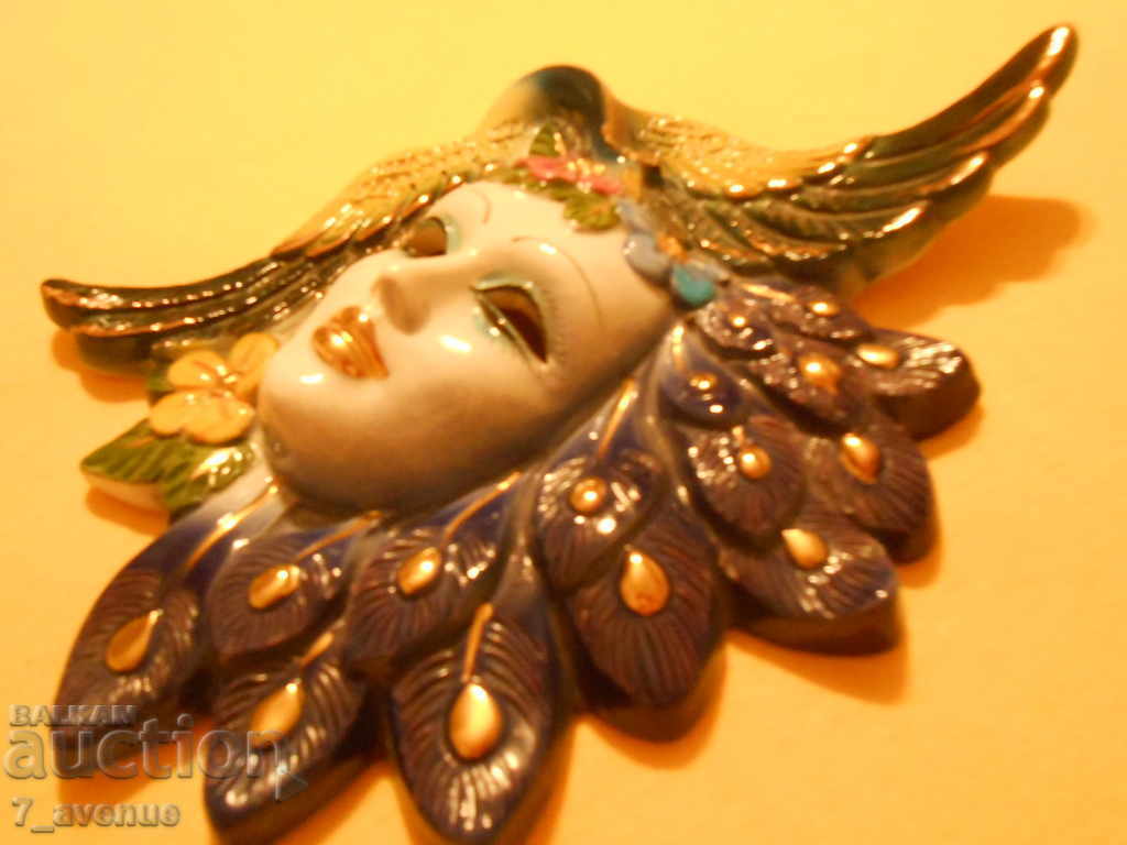 Delivery of Old large porcelain MASK, very decorative 11.11.2020 Delivery of Old large porcelain MASK, very decorative 11.11.2020