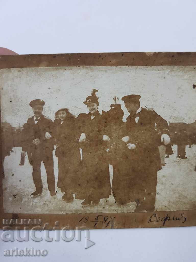 Early Bulgarian princely photography naval officers 1897 with price 65.00 BGN | € 33.23 Early Bulgarian princely photography naval officers 1897 with price 65.00 BGN | € 33.23