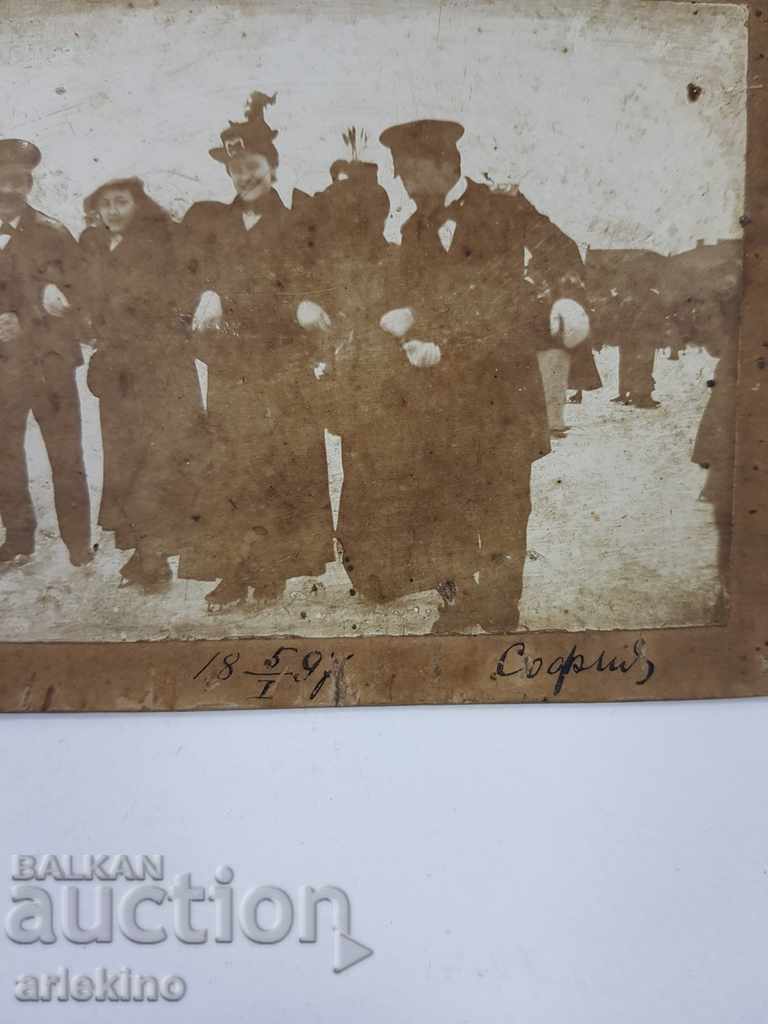 Auction Early Bulgarian princely photography naval officers 1897 Auction Early Bulgarian princely photography naval officers 1897