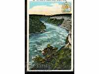 NIAGARA TRAVEL CARD - NIAGARA FALLS 1925 - SUA