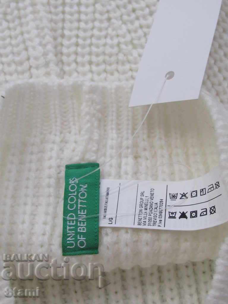 Delivery of Women's hat United Colors of Benetton-snow white