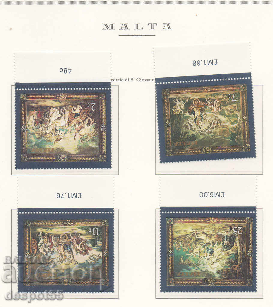 1978. Malta. Tapestries.