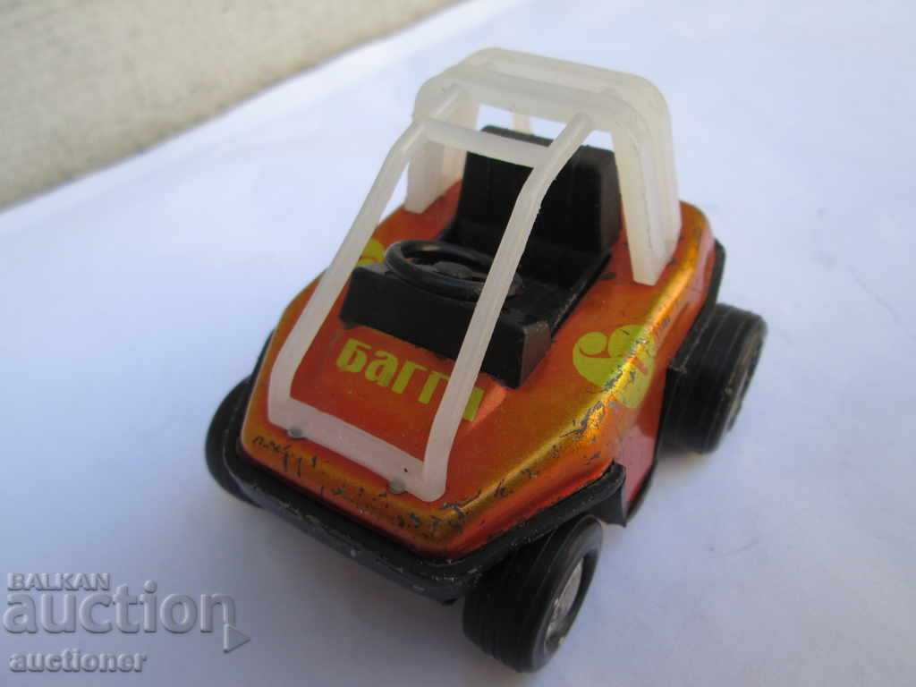 СОЦ.ДЕТСКА ИГРАЧКА, МЕТАЛНА БЪГИ УМАЛЕН МОДЕЛ с цена 10.00 лв. | € 5.11 СОЦ.ДЕТСКА ИГРАЧКА, МЕТАЛНА БЪГИ УМАЛЕН МОДЕЛ с цена 10.00 лв. | € 5.11