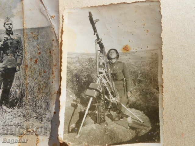 Auction Military photos machine gunners machine gun Auction Military photos machine gunners machine gun