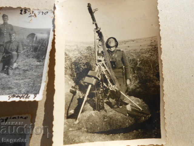 Παράδοση Στρατιωτικές φωτογραφίες πολυβόλα