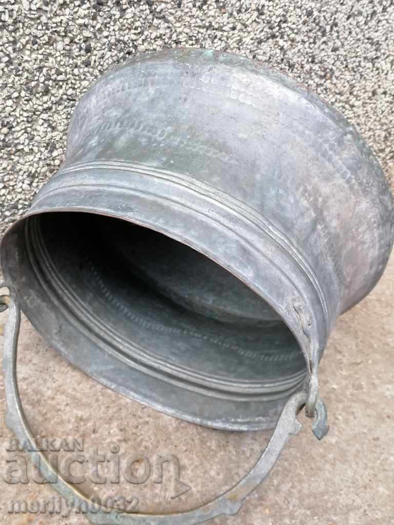 Tinned cauldron, copper coin, copper coin, copper vessel with price € 65.75 | 128.60 BGN