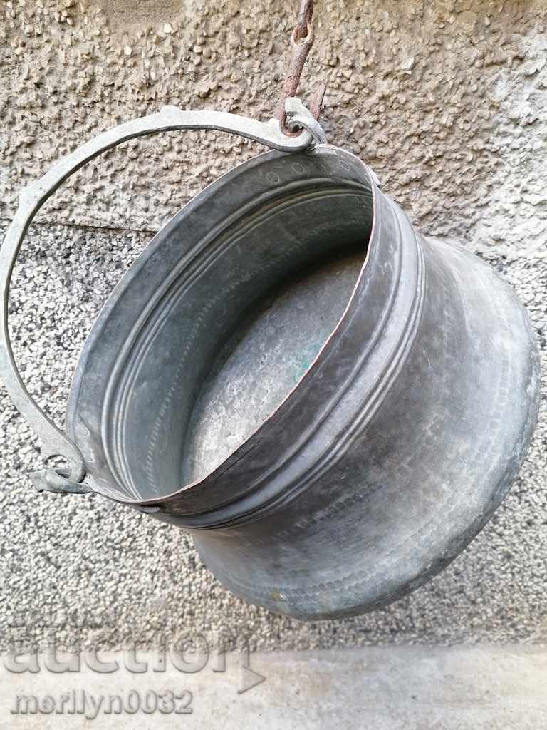 Livrarea cazan de cupru cositorit menets un vas de cupru oală de cupru Livrarea cazan de cupru cositorit menets un vas de cupru oală de cupru