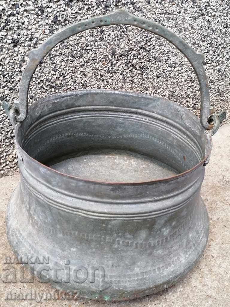 cazan de cupru cositorit menets un vas de cupru oală de cupru - 7 cazan de cupru cositorit menets un vas de cupru oală de cupru - 7