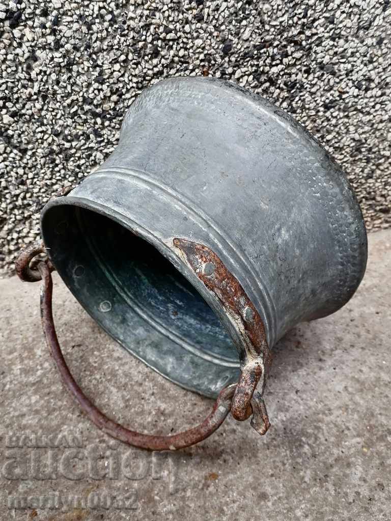 Cazan conservat, monedă de cupru, monedă de cupru, vas de cupru - 5