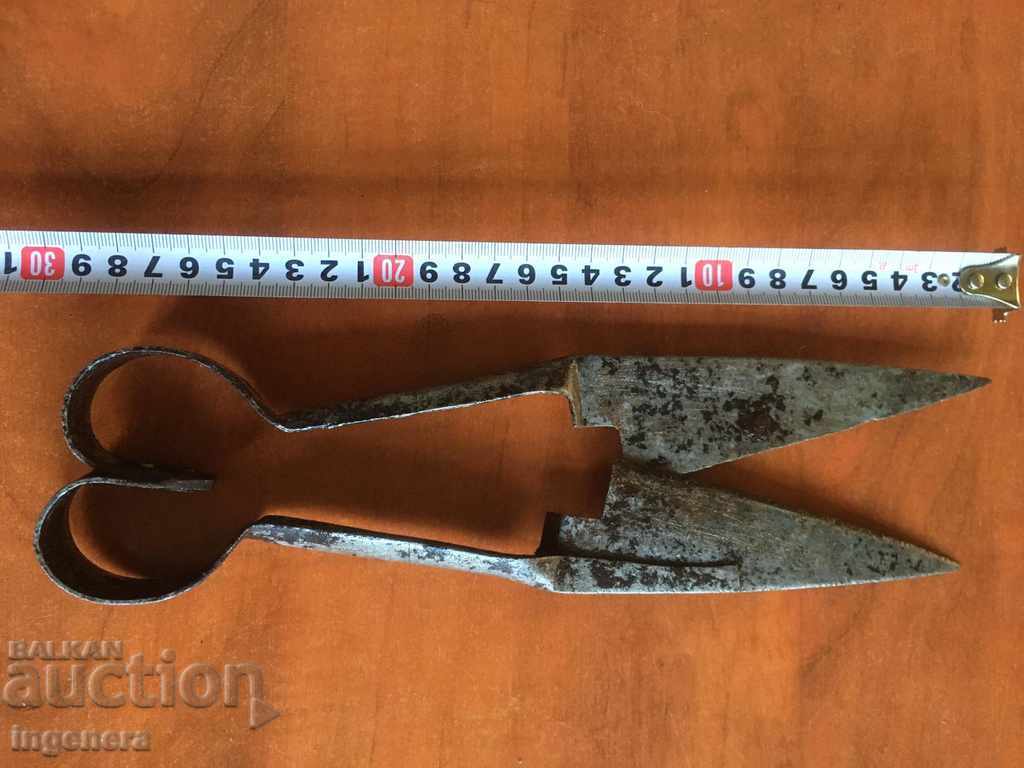 VINTAGE FORGED SHEEP SHEARING SCISSORS TOOL