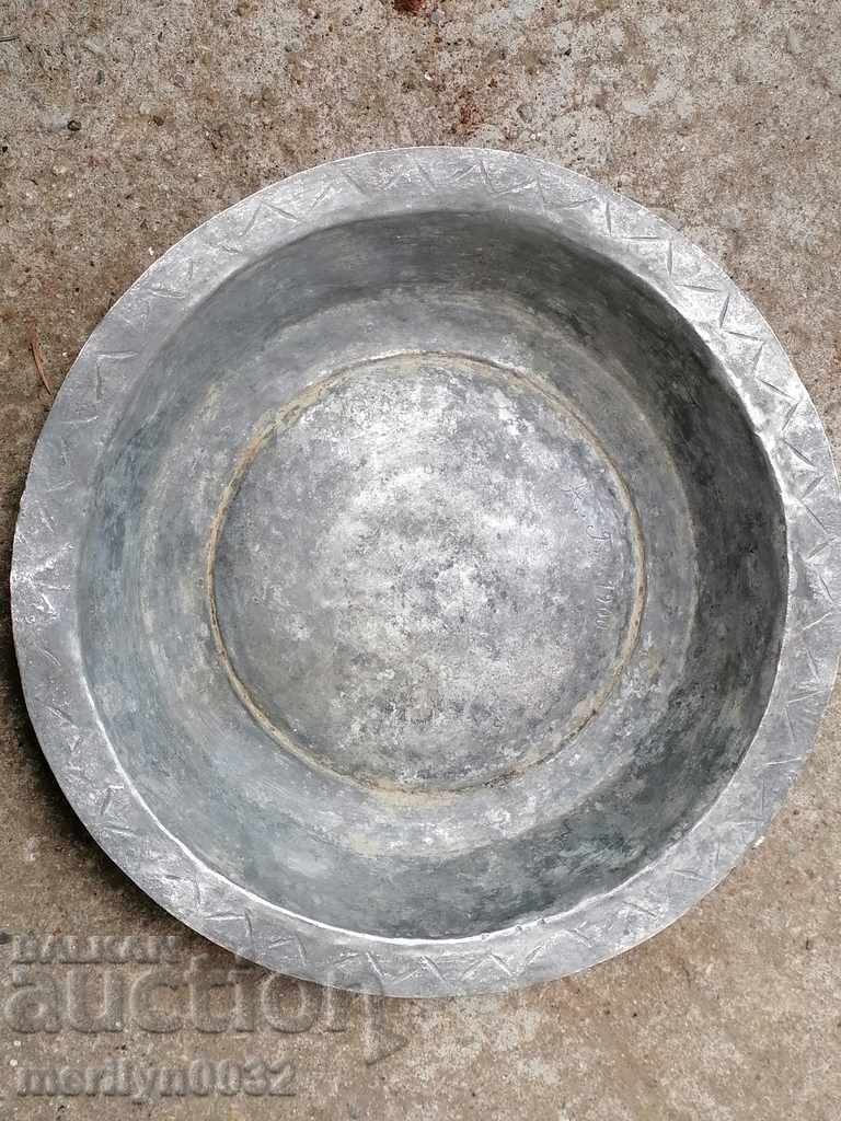 Βουλγαρικό χαλκό σαχάν, μπολ, πλάκα, χαλκό, χαλκό δοχείο - 7 Βουλγαρικό χαλκό σαχάν, μπολ, πλάκα, χαλκό, χαλκό δοχείο - 7