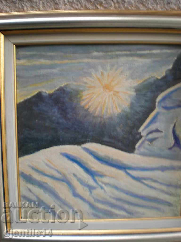 Painting, oil, framed with price € 70.00 | 136.91 BGN