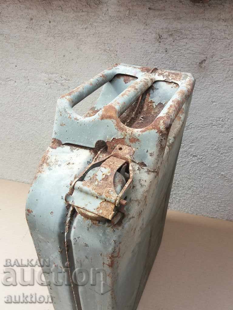 MILITARY METAL TUBE FOR FUEL - 20 LITERS - 5 MILITARY METAL TUBE FOR FUEL - 20 LITERS - 5