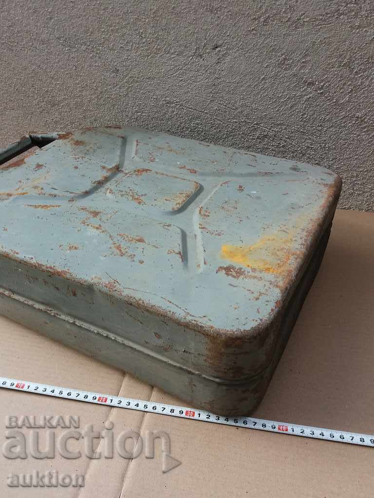 MILITARY METAL TUBE FOR FUEL - 20 LITERS - 7 MILITARY METAL TUBE FOR FUEL - 20 LITERS - 7