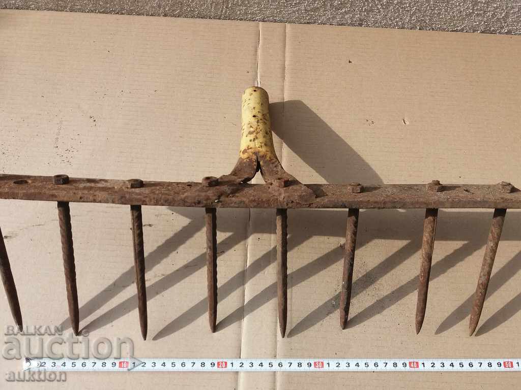 MASSIVE FORGED YARD FOR THE YARD - AGRICULTURAL BLADE - EXCELLENT - 6