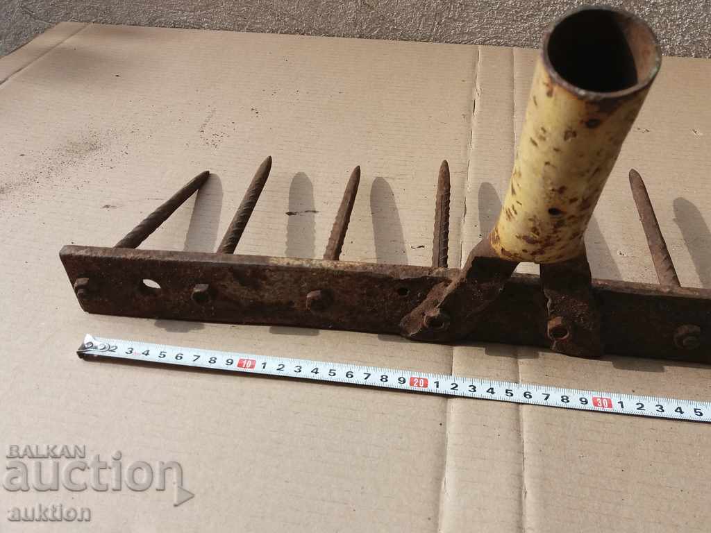 MASSIVE FORGED YARD FOR THE YARD - AGRICULTURAL BLADE - EXCELLENT - 7