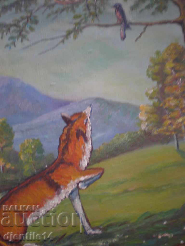 Pictură, ulei pe carton. cu preț € 50.00 | 97.79 BGN