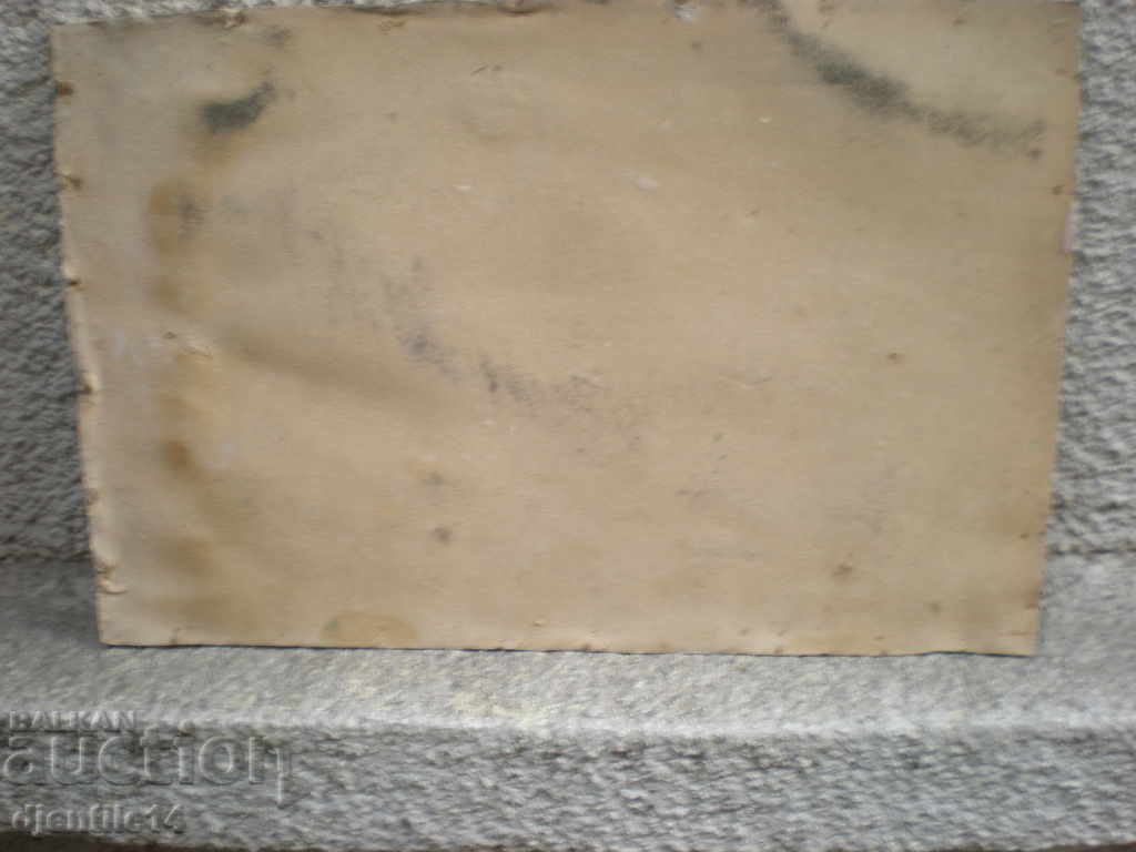 Painting, oil on cardboard. - 5 Painting, oil on cardboard. - 5