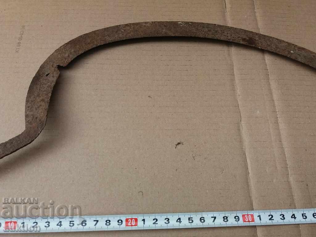 Auction  OLD MASSIVE FORGED HARVEST SICKLE - REVIVAL
