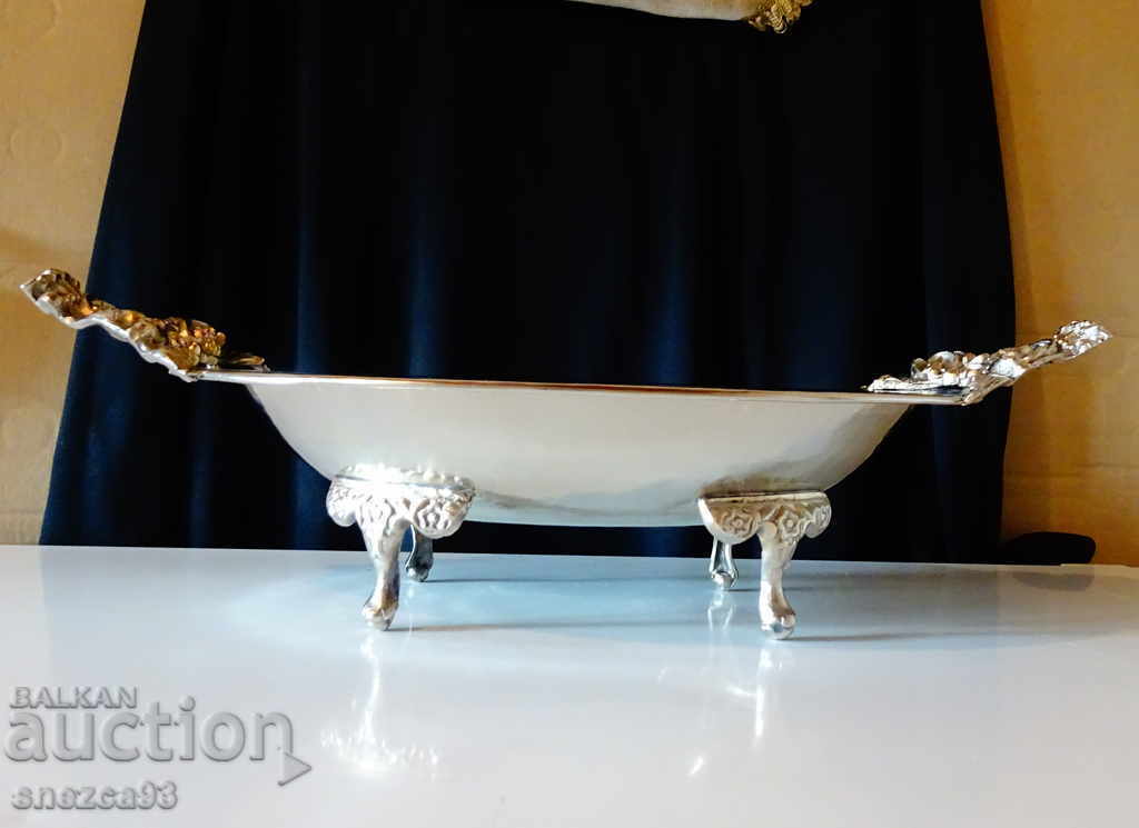 Royal Silver-Plated Serving Dish, Bronze 1.3 kg - 5 Royal Silver-Plated Serving Dish, Bronze 1.3 kg - 5