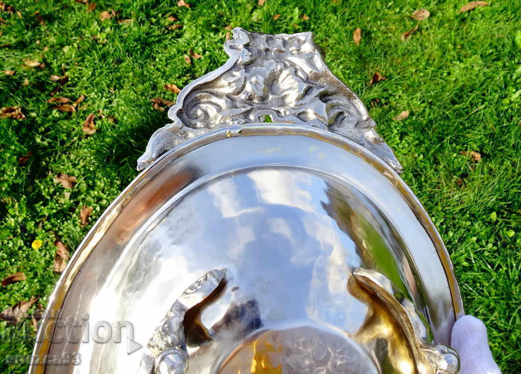 Royal Silver-Plated Serving Dish, Bronze 1.3 kg - 7 Royal Silver-Plated Serving Dish, Bronze 1.3 kg - 7