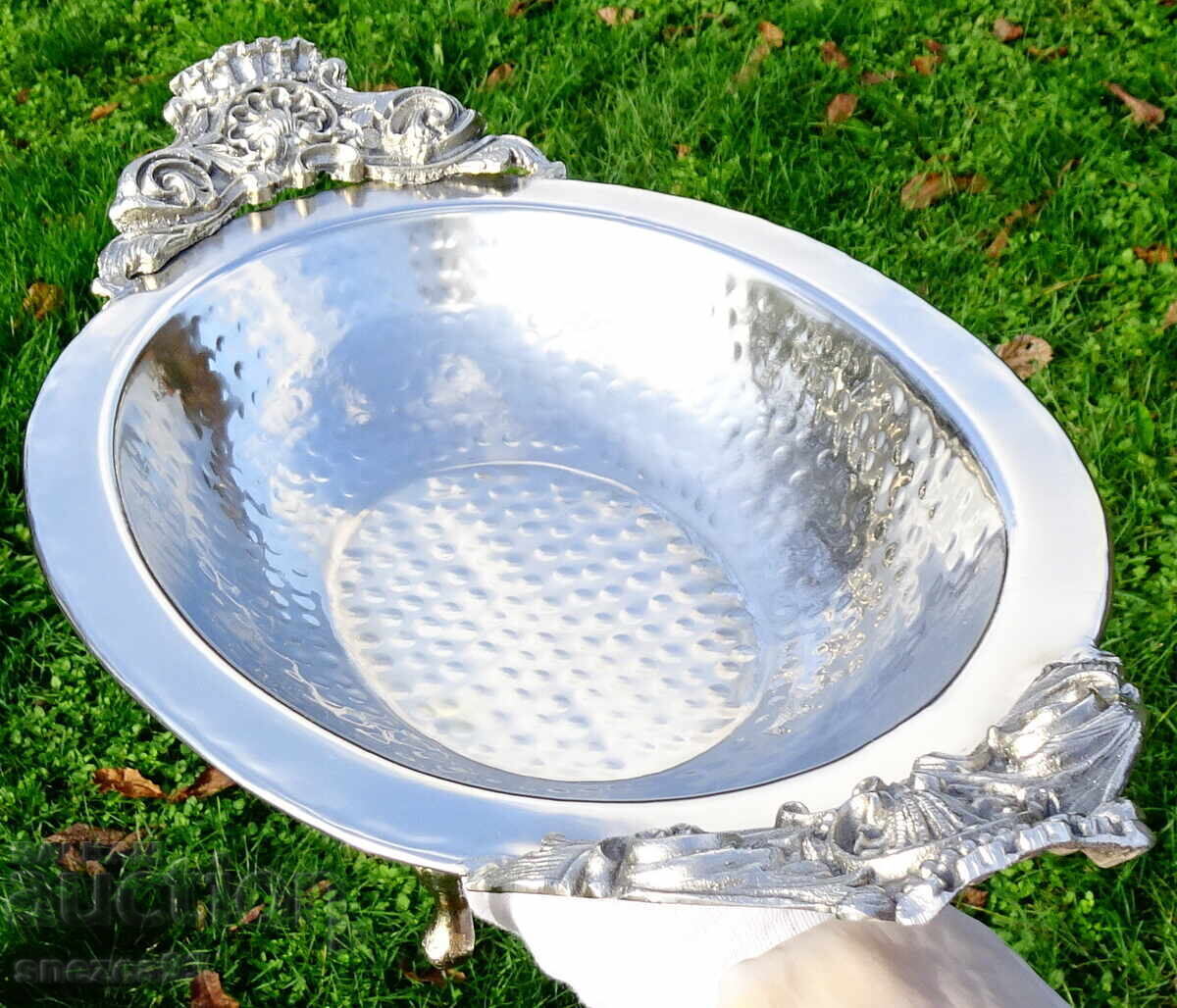 Royal Silver-Plated Serving Dish, Bronze 1.3 kg Royal Silver-Plated Serving Dish, Bronze 1.3 kg