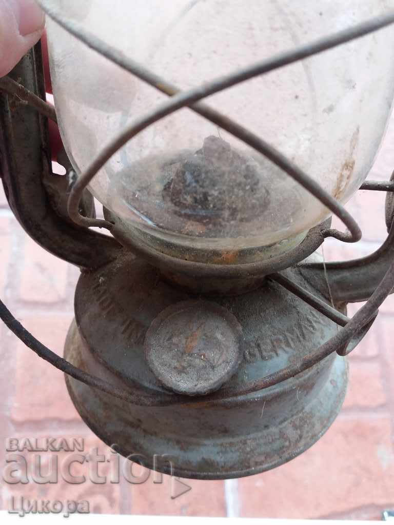 OLD GERMAN LIGHT GAS LAMP - 6 OLD GERMAN LIGHT GAS LAMP - 6