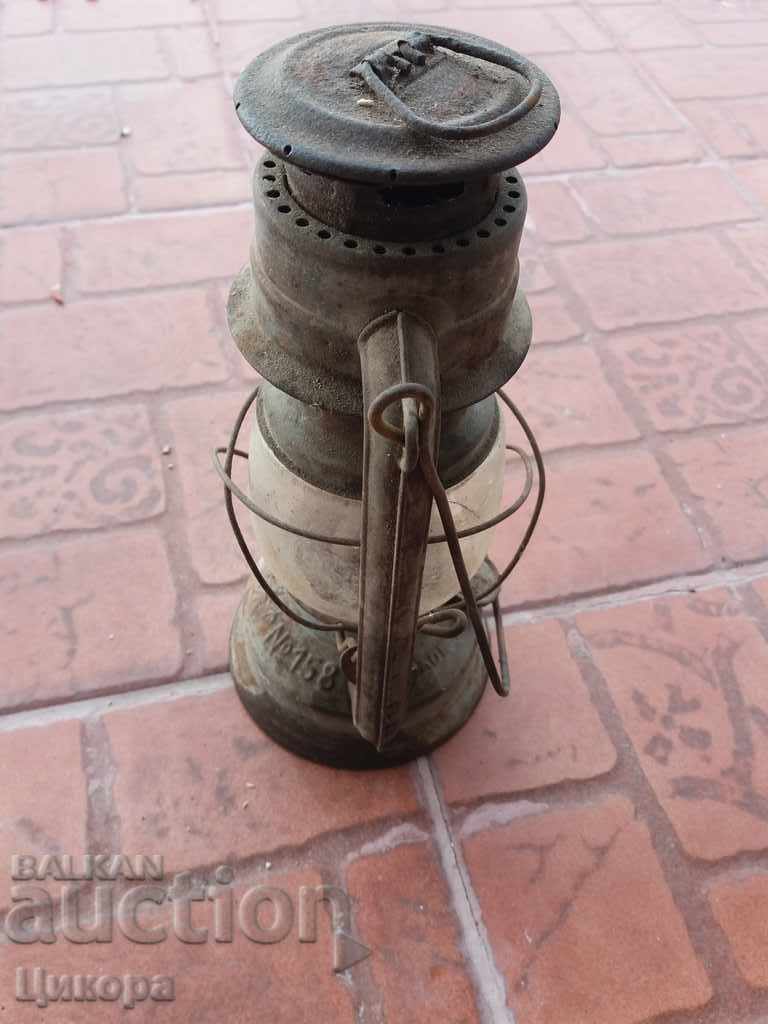 OLD GERMAN LIGHT GAS LAMP - 7 OLD GERMAN LIGHT GAS LAMP - 7